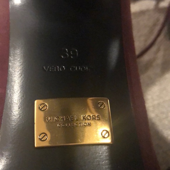 Michael Kors cranberry garnet platforms - Picture 4 of 6